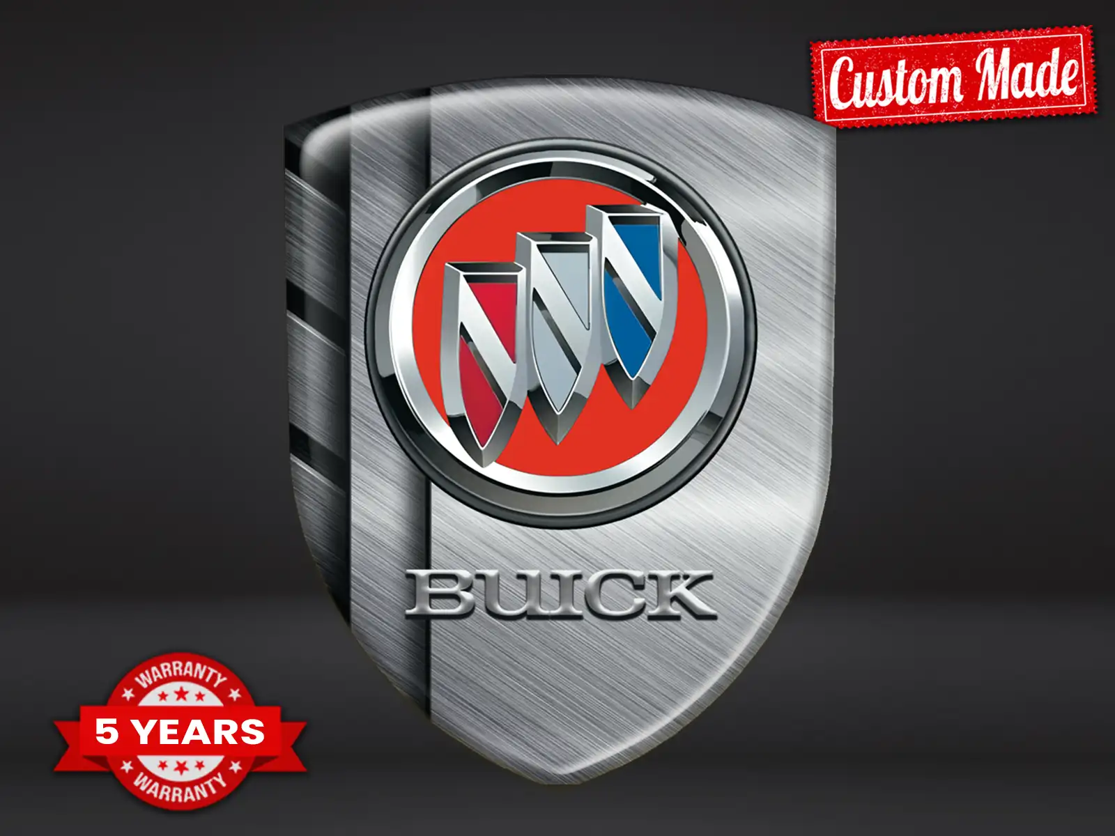 Buick Pegatina En Relieve X Profesional Personalizable